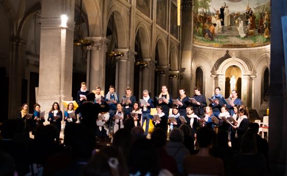Der Chor Cantiamo im Konzert