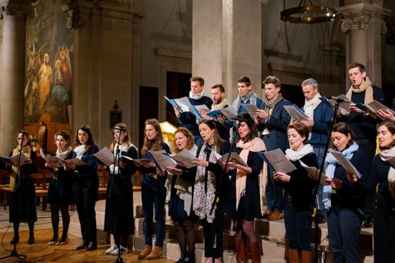 Der Chor Cantiamo im Konzert