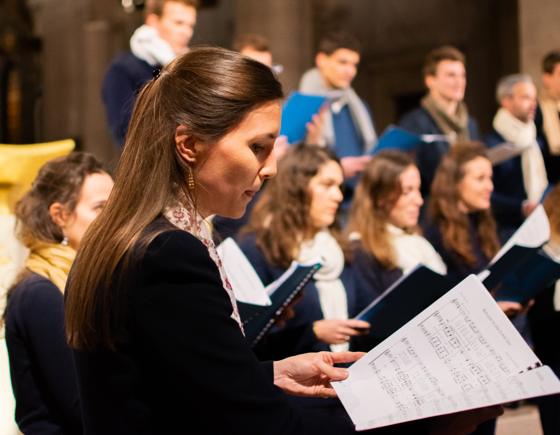 Der Chor Cantiamo im Konzert