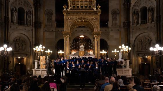 Der Chor Cantiamo im Konzert